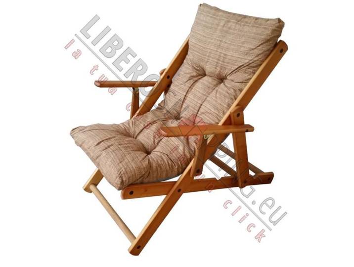 Transat refermableTransat de jardin en bois - refermable Sable