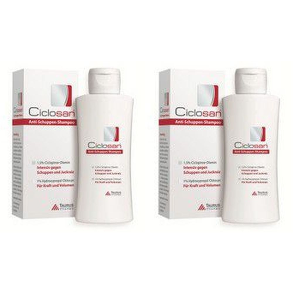Ciclosan Anti-Schuppen-Shampoo 2x 2x100 ml Shampoo