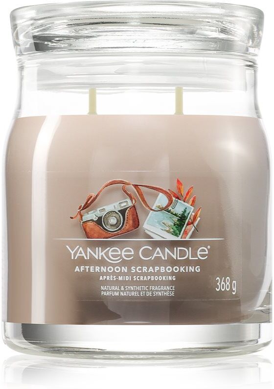 Yankee Candle Afternoon Scrapbooking scented candle 368 g