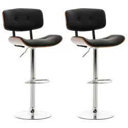 2er Set Barhocker Sarnia Kunstleder