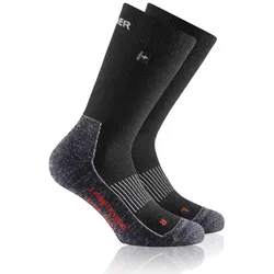 Rohner Compression Trek Light L/R Wandersocken 44-46 black
