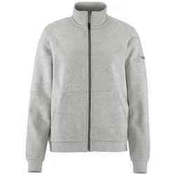 CRAFT Community 2.0 Sweatjacke Damen 950000 - grey melange M