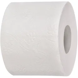 72 x Rollen Toilettenpapier 3-lagig 250 Blatt Hochweiß Zellulose 9 x 8 Rollen