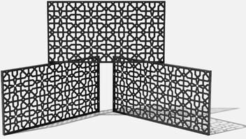Veradek Plastic Black Screen Panel