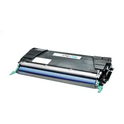 Alternativ-Toner für LEXMARK C748H1CG / C748H2CG XL-Version cyan