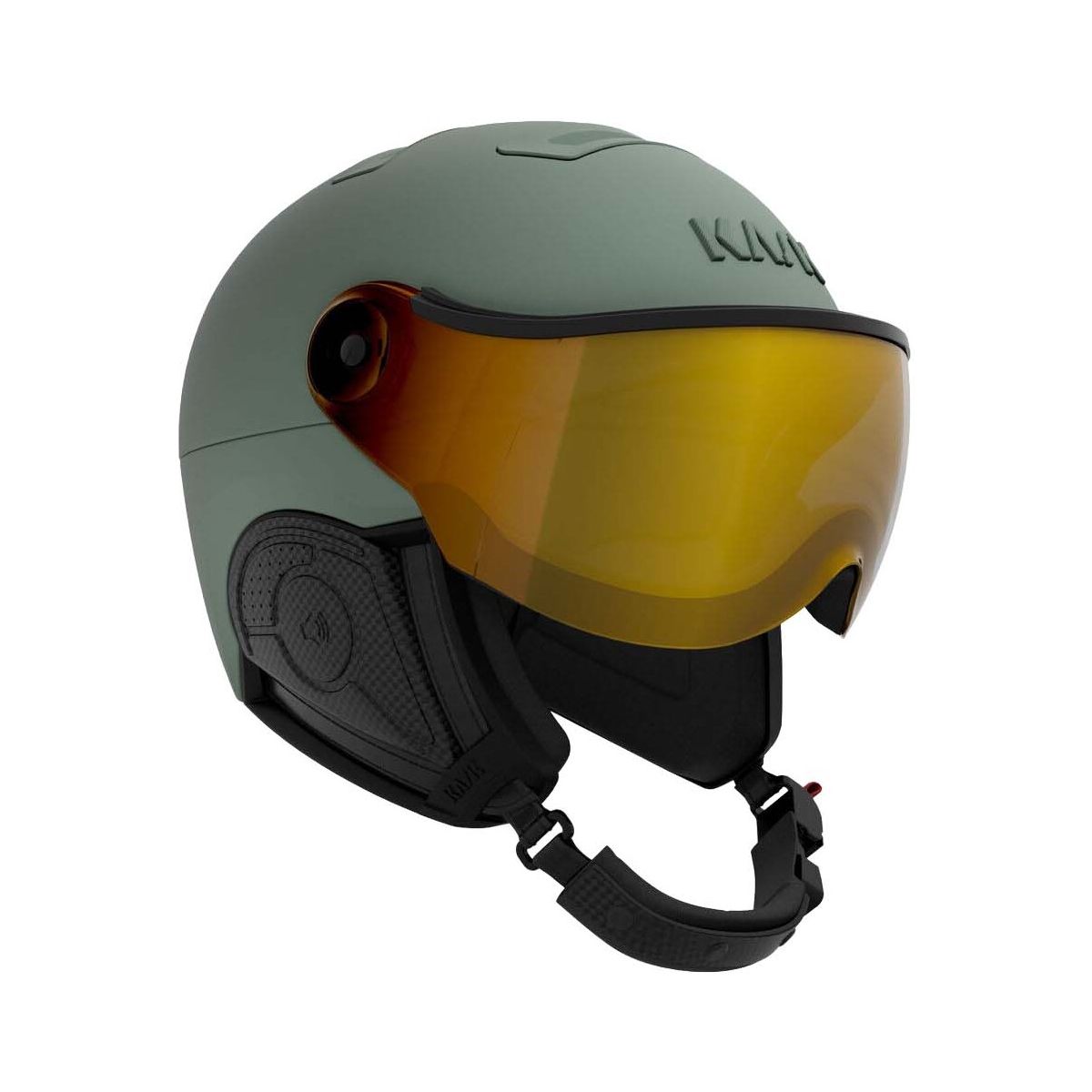 KASK Shadow Visor sage gold mirror (249) mit Vibes M SHE00061-VISOR-VIBES-249.58