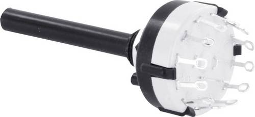 TRU Components TC-DS4X3L TC-DS4X3L Drehschalter 0.35A Schaltpositionen 3 3 x 30° 1St.