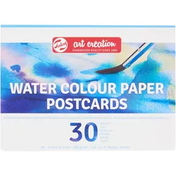 Talens, Heft + Block, Aquarellpapier Postcards (A6, Blanko)