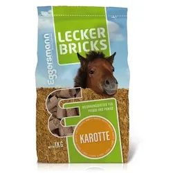 Eggersmann Pferdeleckerlie Bricks | 1kg Karotte