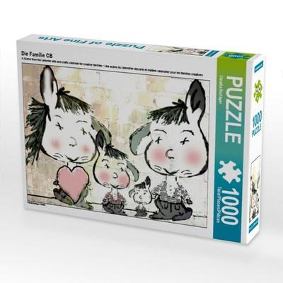 CALVENDO Puzzle Die Familie CB | 1000 Teile Lege-Größe 64x48cm Foto-Puzzle für glückliche Stunden