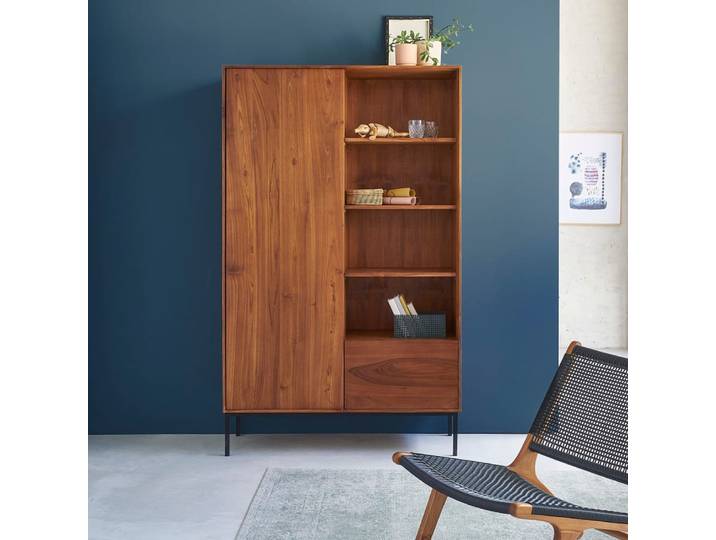 Armoire en teck massif 110 cm