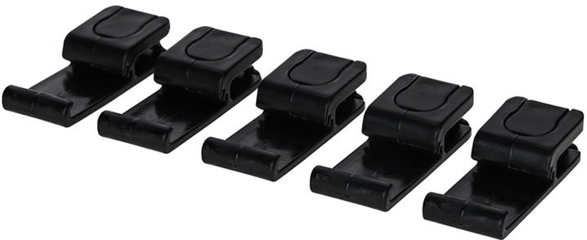 Intensions plafondsteun klik - zwart - 5 stuks