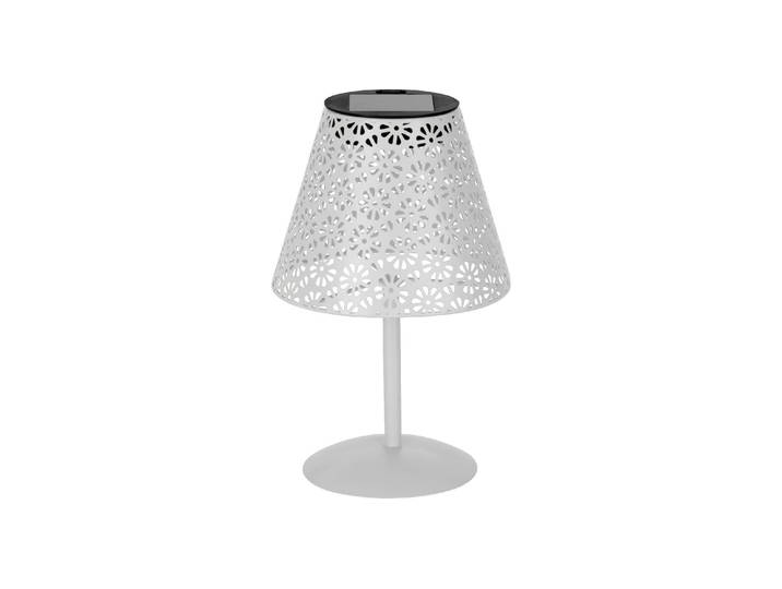 EGLO LED Tischleuchte SOLAR , weiss (weiß), Ø 18cm H: 28cm, Leuchten, LED Tischleuchte