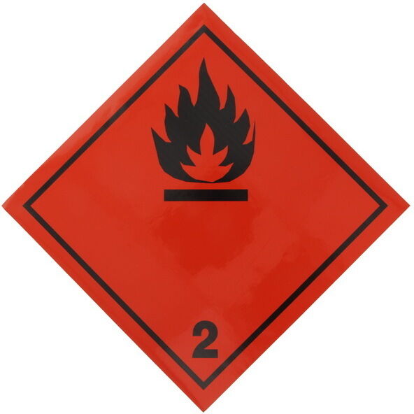 Warn-/Informationsaufkleber CARGOPARTS CARGO-T078