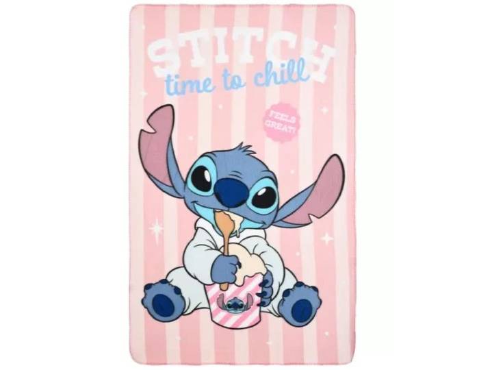 Stitch Time To Chill fleece deken 100 x 150 cm