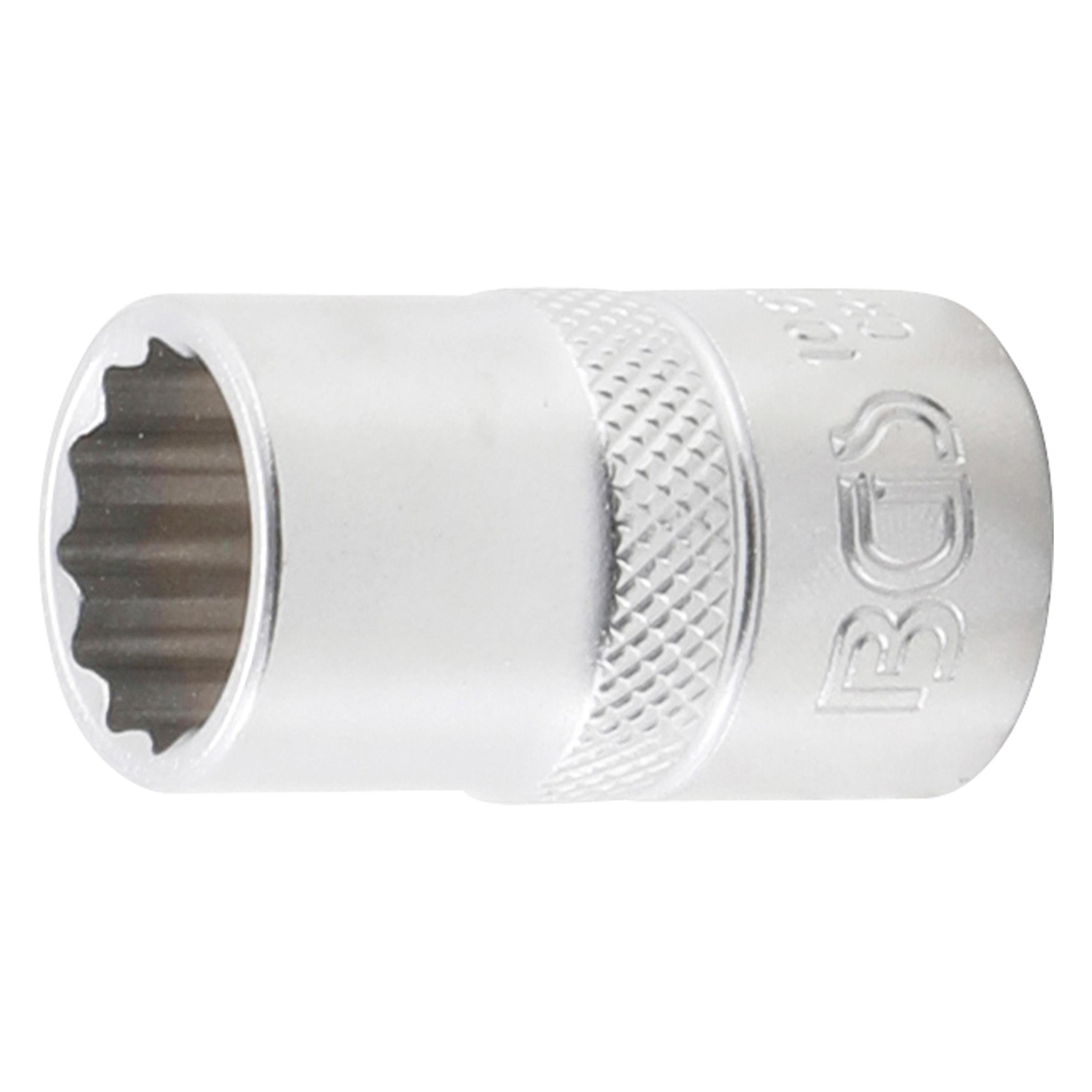BGS Steckschlüssel-Einsatz Zwölfkant Antrieb Innenvierkant 12,5 mm (1/2") SW 15 mm (15 mm) (10635)