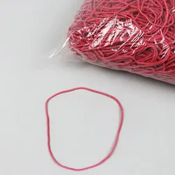 Gummiringe, rot 2 mm | 100 mm, Kautschuk
