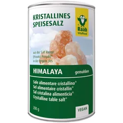 Kristallines Speisesalz - Himalaya a. d. Salt Range (Punjab) Streuer 200g