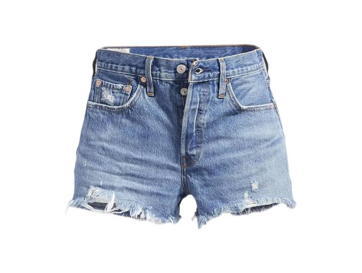 LEVI'S 501 Original Short Femme Athènes - Medium Wash