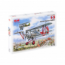 ICM - Polikarpow I-5 Russisches Jagdflugzeug - 1:72 - 53 Teile 306562