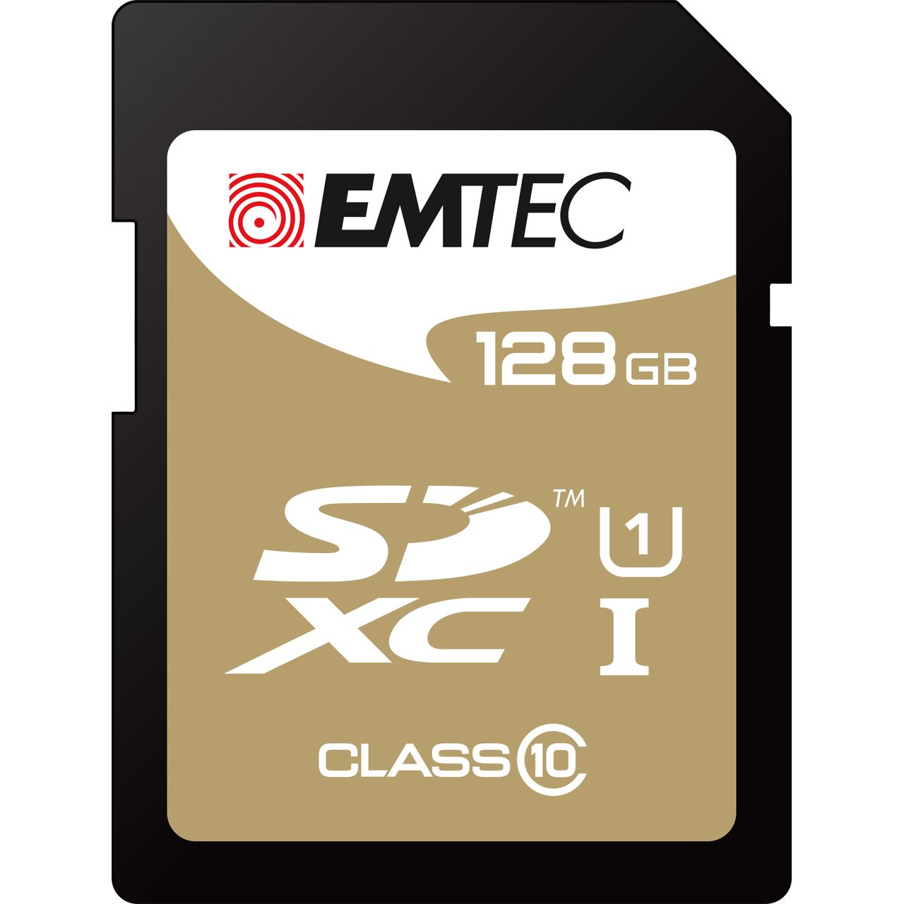 128 GB EMTEC Jumbo Ultra Gold microSDXC Class 10 U1 Retail