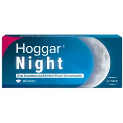 Hoggar Night 25 mg Doxylamin Schlaftabletten 20 St