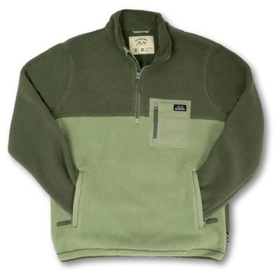 Bleubird - Polar Fleece - Fleecepullover Gr L oliv