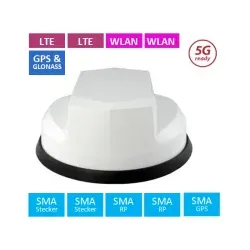 PAN-ANT430 2xLTE/5G/2xWLAN/GPS High Performance Antenne mit 3m Kabelsatz
