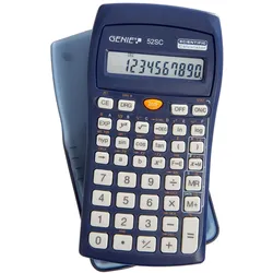 GENIE Wissenschaftlicher Taschenrechner 52SC dunkelblau