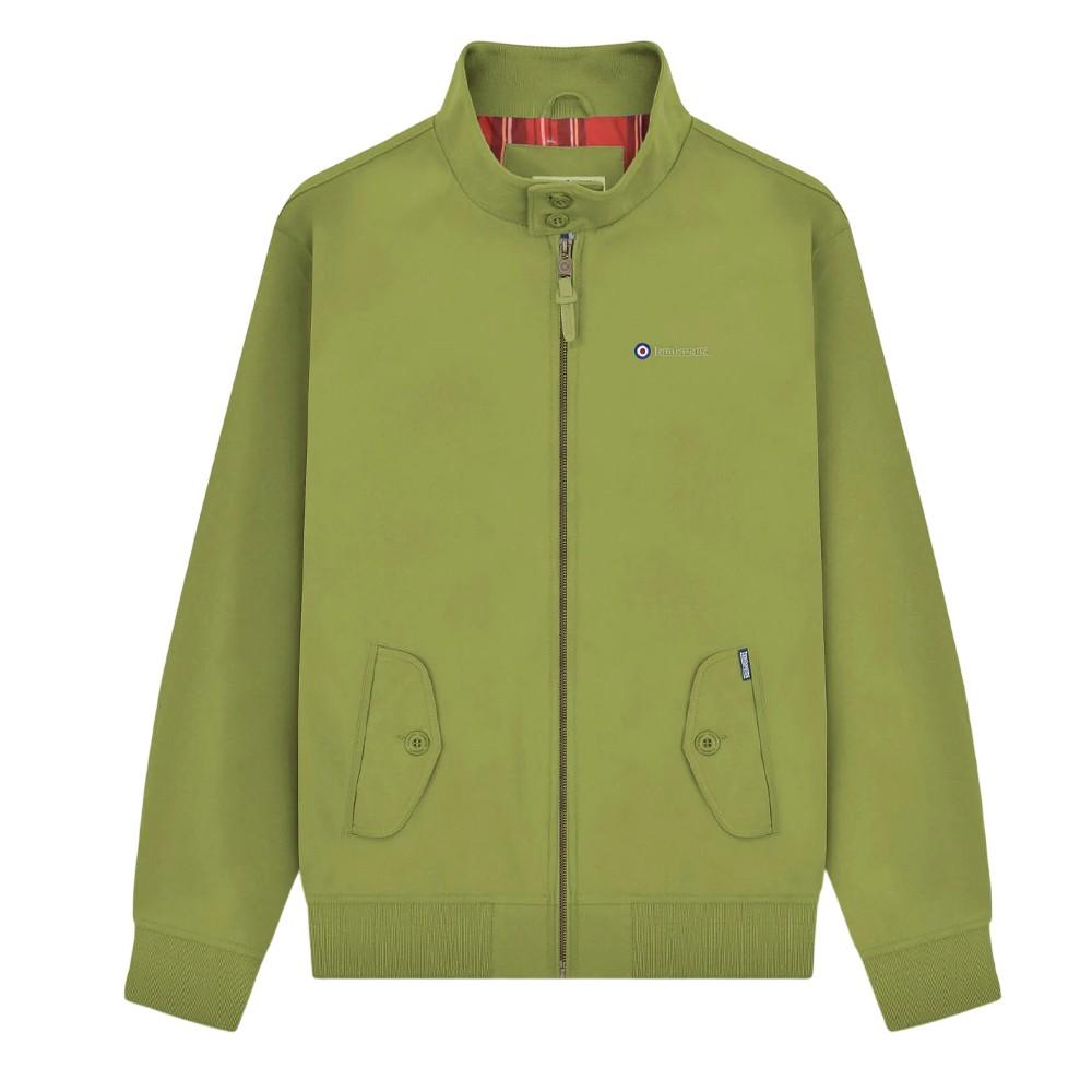 Lambretta Heren Target Waterafstotende Hoodie (Olijf)