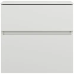 burgbad Lin20 Unterschrank, 2 Auszüge, 600x357x580mm, USIU060F5363, Farbe: Weiß Hochglanz