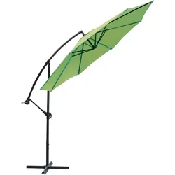 SOLAX-SUNSHINE Ampelschirm-Aluminium, Ø ca. 3 m –  Apfelgrün