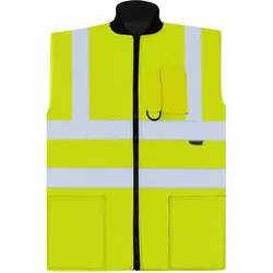 Korntex, Warnweste, Hi-Vis Reversible Safety Bodywarmer Ural 2-in-1 (4XL)