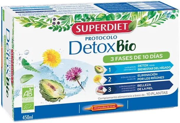Super Diet Protocolo Detox Bio 30 Ampolas