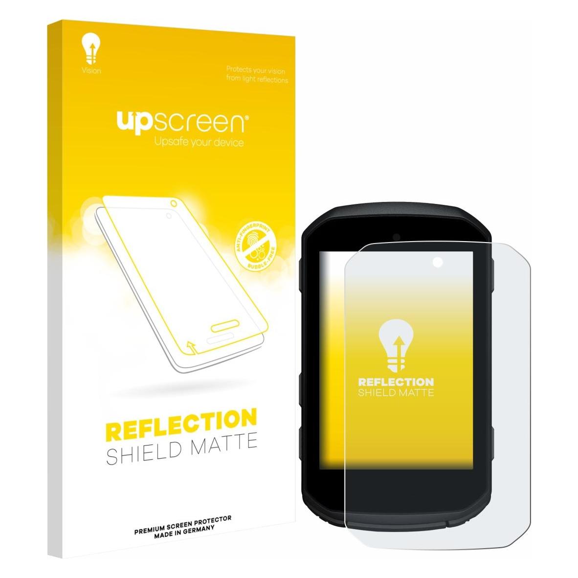 upscreen Schutzfolie für Garmin Edge 850 Displayschutz Displayschutzfolie Folie Matt Entspiegelungsfolie (2960499)