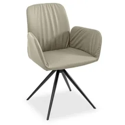 Musterring Stuhl Nando Leder Latte