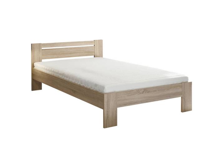 Boxxx Bett, Sonoma Eiche, 120x200 cm, in verschiedenen Größen erhältlich, Schlafzimmer, Betten, Einzelbetten