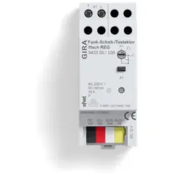 Gira 543300 eNet Funk Schalt-/Tastaktor 1-fach Reiheneinbaugerät