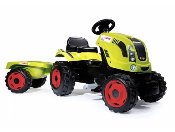CLAAS TRACTEUR FARMER XL+REMORQUE