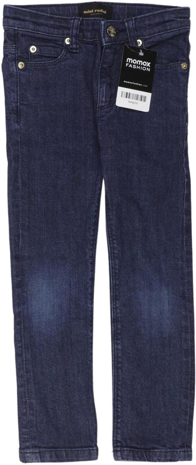 mini rodini Jungen Jeans, Marineblau, Gr. EU 104, Baumwolle / Elasthan - Second Hand