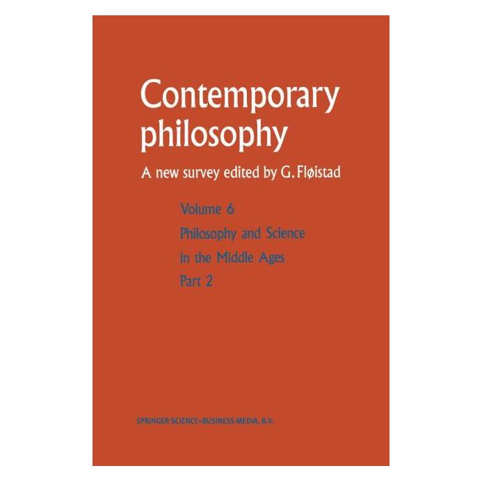 Springer Philosophie et science au Moyen Age / Philosophy and Science in the Middle Ages (Englisch, Softcover) (61514486)