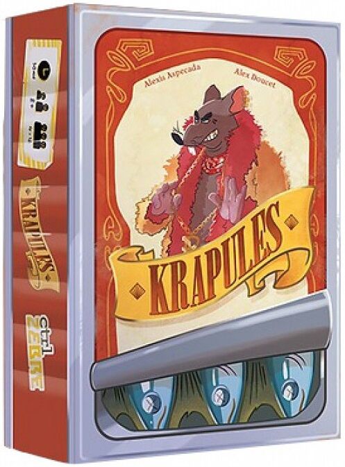 ctrl ZÈBRE Éditions Krapules - Bloody Rats rouge
