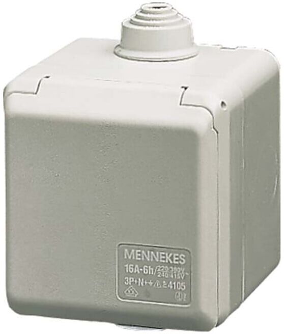 Mennekes Prise murale Cepex 16A, 3p, 6h, 230V, IP44 4102 (4102)