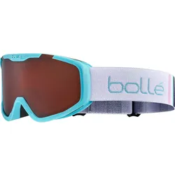 BOLLE ROCKET Schneebrille 2027 blue & white matte/rosy bronze