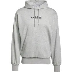 adidas Essentials Linear Hoodie Herren JN1763 - medium grey heather/black L