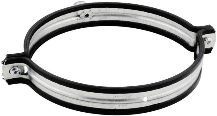 Walraven Aero Lüftungsschelle 4115080 M 8, 80mm, Stahl, sendzimirverzinkt, mit Schallschutz