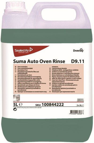 DIVERSEY Sköljmedel AUTO OVEN RINSE D9 5L