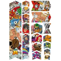 Rie:sel Design TAPE 3000 Rahmenfolie Stickerbomb Blickfang