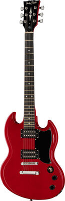 Harley Benton DC-200 CH Student Series Cherry