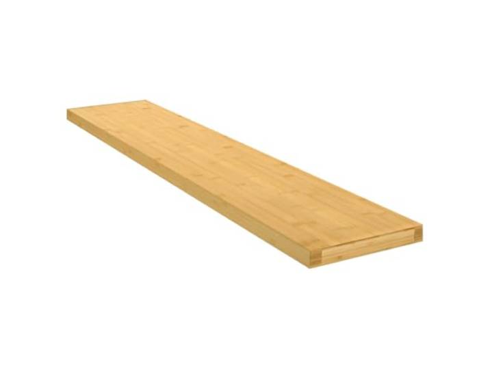 vidaXL Wandschap 100x20x2,5 cm bamboe